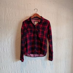 Abercrombie and Fitch Original Plaid Flannel